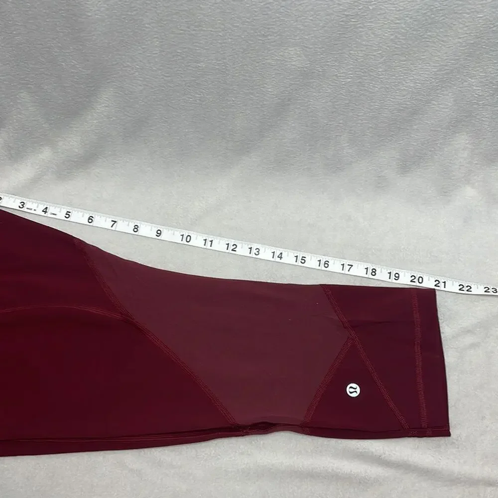 lululemon Red leggings Size 10